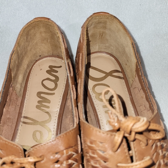 SAM EDELMAN Rishel Woven Leather Loafers Size 8 - Picture 7 of 10